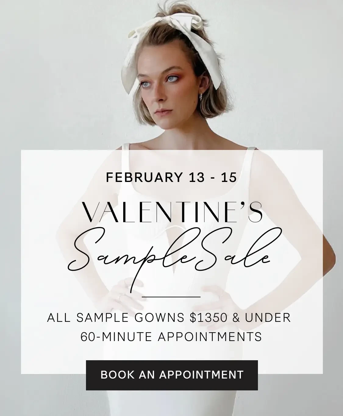 Valentine's Sample Sale