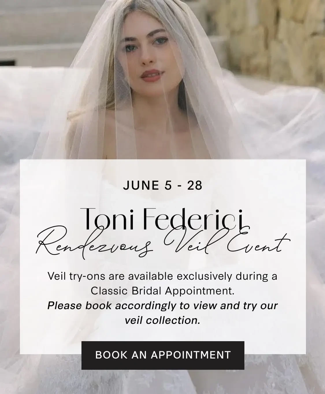 Toni Federici Rendezvous Veil Event